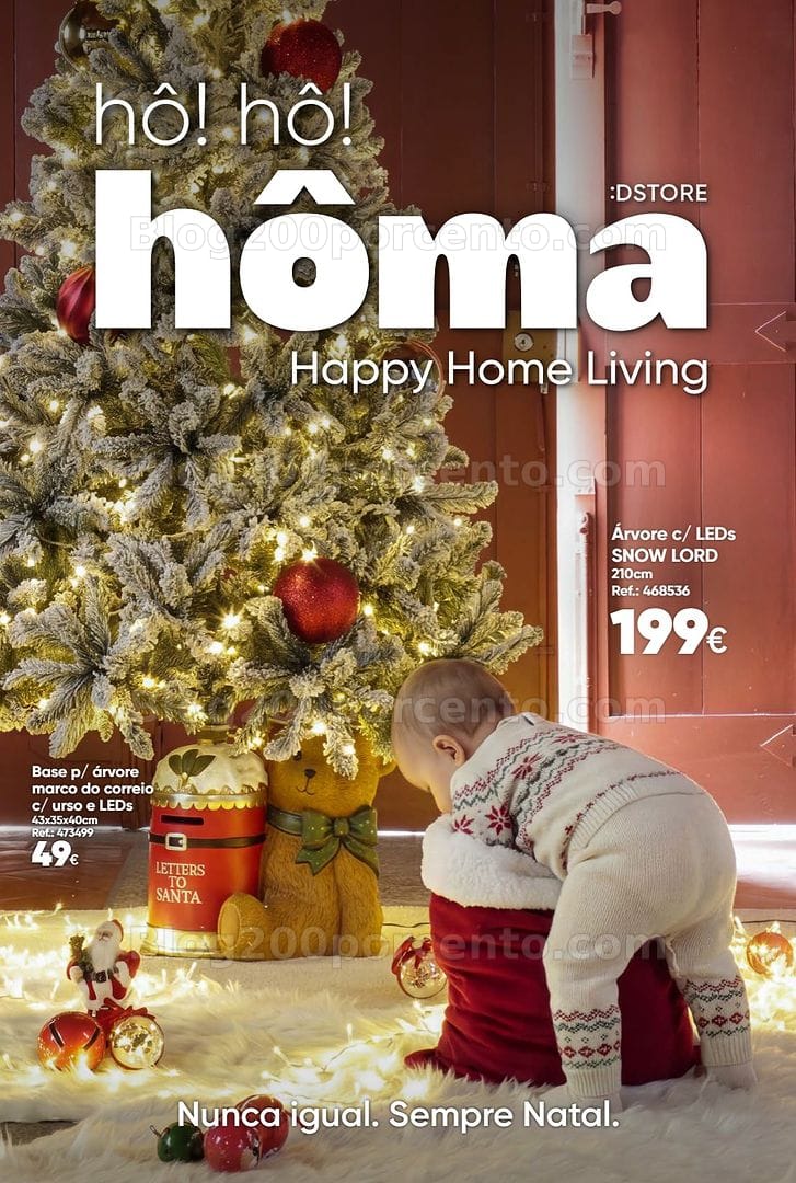 Antevisão Folheto HÔMA Natal 2026 Promoções de 25 setembro a 24 dezembro - Edição Digital